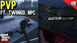 GTA Online PC PVP Is Interesting ft. @twingo2313, @gtanpc