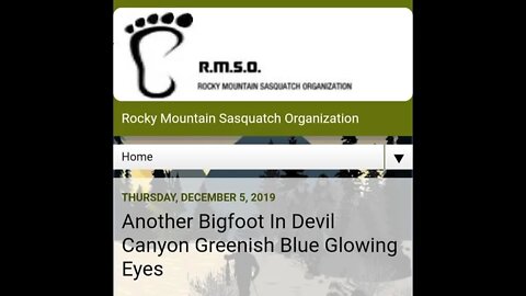 Bigfoot With Glowing Greenish Blue Eyes Spotted In Devils Canyon Paranormal News