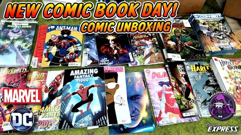 New COMIC BOOK Day - Marvel & DC Comics Unboxing August 31, 2022 - New Comics This Week 8-31-2022