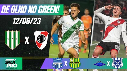 🟢De Olho No Green - Palpites Apostas Esportivas - 12/06/2023 ⚽