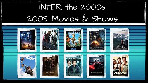 Inter the 2000s! 2009 Movies and Shows Livestream Discussion