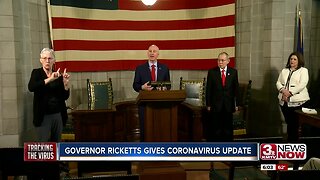 Gov. Ricketts gives coronavirus update