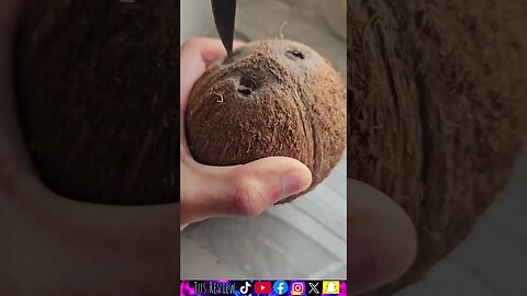 How To Open a Coconut