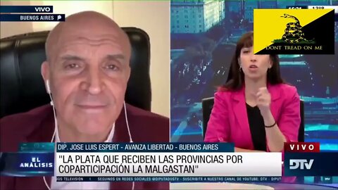 2022 08 22 José Espert con Fernando Fraquelli en Diputados TV