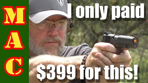 I only paid $399 for this 1911 in 10mm!