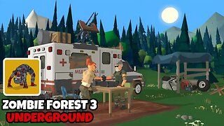 Ketika cuma lu yang bukan zombi | Zombie Forest 3 Underground