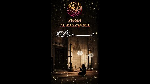 Surah al muzzammil/#quran #ALLAH #shortvideo