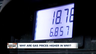 Why is gas so expensive around Buffalo?
