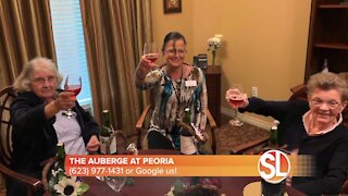 Residents at The Auberge at Peoria create their own wine