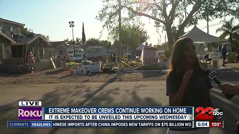 Officials provide update on Bakersfield house being remodeled for Extreme Makeover: Home Edition