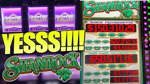 The Lucky Shamrock! I Won Big On Max Bet!