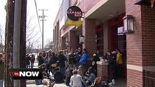 Michigan fans in Ann Arbor are ready for the National Title game