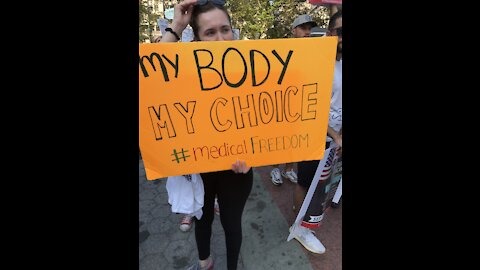 NYC Anti-Vax Mandate Demonstration City Hall September 13, 2021