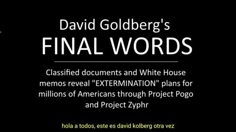 Proyecto POGO y ZYPHR: "El Exterminio de la Disidencia" (Material Delicado)