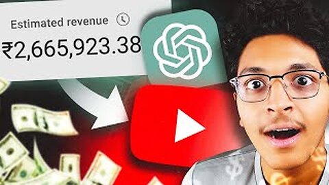 The Secret to Getting Rich with ChatGPT on YouTube!🤯💸