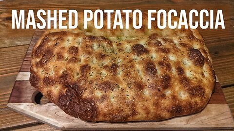 How to Make Focaccia with Leftover Mashed Potatoes