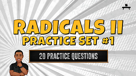 Radical Equations | Practice Set #1