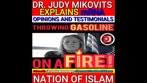 DR. JUDY MIKOVITS EXPLAINS mRNA TO THE NATION OF ISLAM