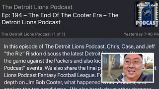 Peter von Panda Melts Down on the Detroit Lions Podcast