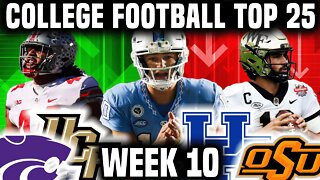 College Football Top 25 + Heisman Watch List | Week 10 | Tennessee vs Georgia