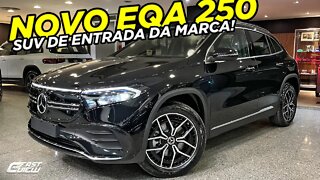 NOVO MERCEDES BENZ EQA 250 2023 1º CROSSOVER COMPACTO PREMIUM COM ESSE MOTOR!