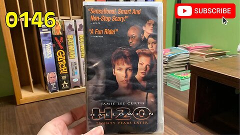 [0146] HALLOWEEN - H20 (1998) VHS [INSPECT] [#halloweenH20 #halloweenH20VHS]