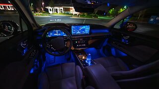 👉2023 Lincoln Corsair AT NIGHT -- Interior & Exterior Lights + Night Drive