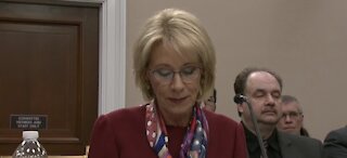 Education Secretary Betsy DeVos the latest White House official to resign in wake of riots