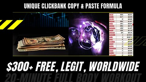 [EARN $300+] Clickbank Affiliate Marketing Free Traffic, Remote Work, ClickBank, Copy And Paste