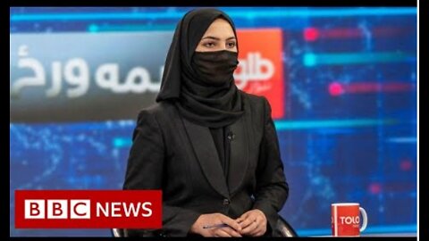 Taliban orders female Afghan TV presenters to cover their faces on air - BBC News