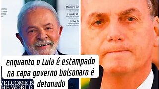 revista detona ex governo Bolsonaro é estampa Lula na capa bem-vindo de volta ao palco Mundial