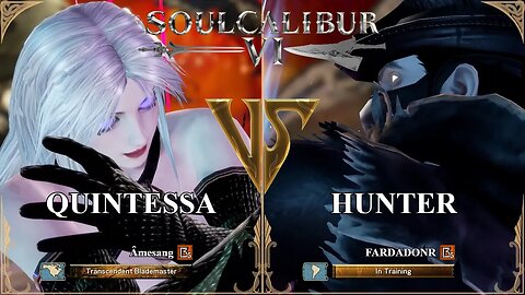 SoulCalibur VI — Amesang (Quintessa) VS FARDADONR (Hunter) | Xbox Series X Ranked