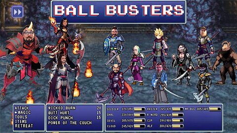 Ball Busters #39. END OF THE YEAR STREAM. With the Melees