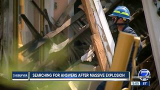 Searching for answers after massive explosion