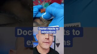 Doctor reacts to oozing extractions!