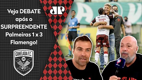 "É ESPANTOSO! O Flamengo deu UM PASSEIO no Palmeiras mesmo com TIME MISTO!" Veja DEBATE!