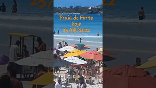 Praia do Forte, Cabo Frio hoje. 25/08/2022#shorts #riodejaneiro
