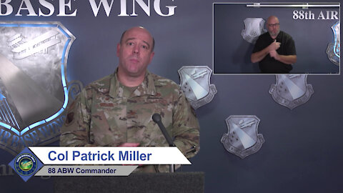 Wright-Patterson AFB Coronavirus Situation Update Live Town Hall