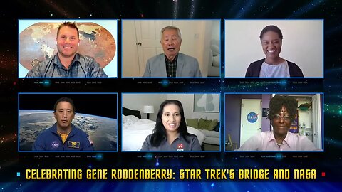 Celebrating Gene Roddenberry Star Treks Bridge and NASA- Aug 19, 2021
