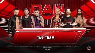 WWE Monday Night Raw The Judgment Day vs Cody Rhodes, Shinsuke Nakamura, & Seth “Freakin” Rollins