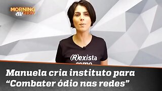 Manuela D'Ávila cria instituto e aposta em venda de camisetas. Caio vê 'evolução capitalista'