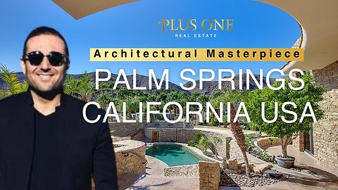 🌴 Unveiling a Masterpiece: Architectural Marvel Behind the Gates in Palm Springs, California, USA 🏡