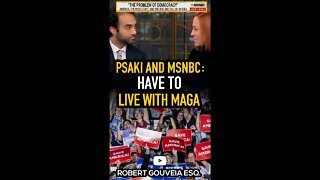 Psaki & MSNBC Will Have to Live with MAGA #shorts