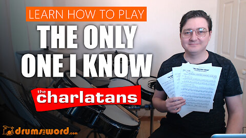 ★ The Only One I Know (The Charlatans) ★ Drum Lesson PREVIEW | How To Play Song (Jon Brookes)