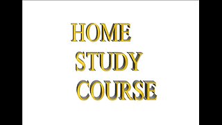 Home Study Course II