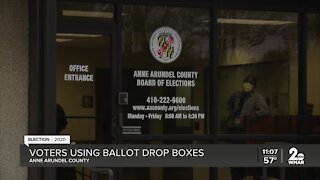 Ballot drop boxes were delivered this week, voters didn't waste time to use them