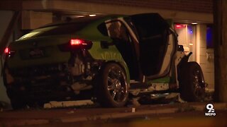 Pedestrian, newborn baby dead after driver loses control of vehicle and crashes