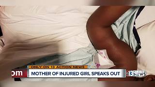 Mother of injured girl speaks out