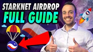 How To Get The StarkNet Airdrop! Full StarkNet Guide!
