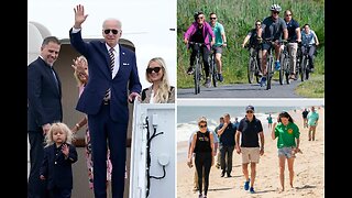 Biden has spent more than 40% of his time in office on vacation (Dec 27, 2023)